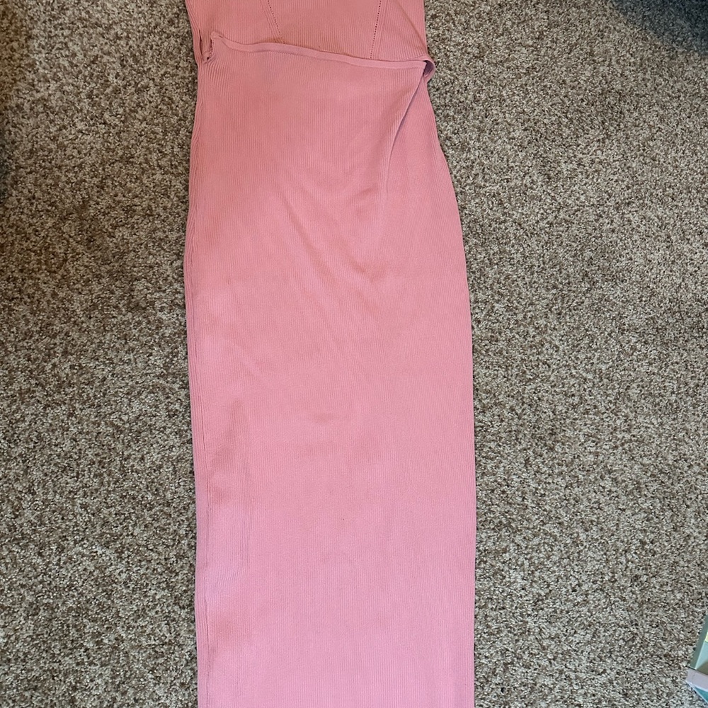 Elegant Pink Women's Dress